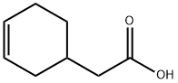 2-(cyclohex-3-en-1-yl)acetic acid Structure