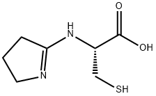 N-(3,4-Dihydro-2h-Pyrrol-5-Yl)-L-Cysteine 结构式