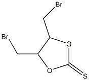 4,5-bis(bromomethyl)-1,3-dioxolane-2-thione Structure