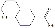 decahydroquinoline-6-carboxamide Struktur