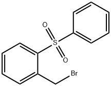 1-(bromomethyl)-2-(phenylsulfonyl)benzene,105510-34-7,结构式