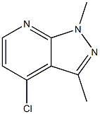 4-chloro-1,3-dimethyl-1H-pyrazolo[3,4-b]pyridine Structure