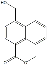 methyl 4-(hydroxymethyl)-1-naphthoate,105904-00-5,结构式