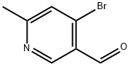 4-溴-6-甲基烟醛 结构式