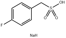 sodium (4-fluorophenyl)methanesulfonate 结构式