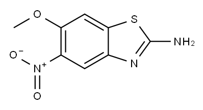6-Methoxy-5-nitrobenzo[d]thiazol-2-amine Struktur