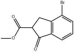 4-溴-1-氧代-2,3-茚-2-甲酸甲酯,1071727-56-4,结构式