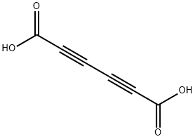 2,4-Hexadiynedioic acid Struktur