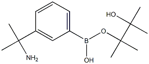 3-(2-Aminopropan-2-yl)phenylboronic acid pinacol ester Structure