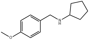 N-[(4-methoxyphenyl)methyl]cyclopentanamine