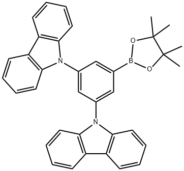 1082549-89-0 9,9'-(5-频那醇酯-1,3-亚苯基)双(9H-咔唑)
