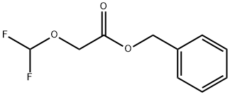 2-(二氟甲氧基)乙酸苄酯,1089709-30-7,结构式