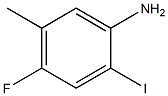 4-fluoro-2-iodo-5-methylaniline Struktur