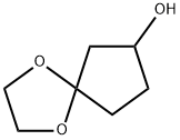 1,4-dioxaspiro[4.4]nonan-7-ol Structure