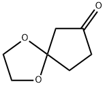 3-keto cyclopentanone acetal Structure