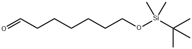 7-[(tert-butyldimethylsilyl)oxy]heptanal Structure