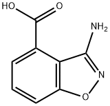 3-Aminobenzo[d]isoxazole-4-carboxylic Acid Structure