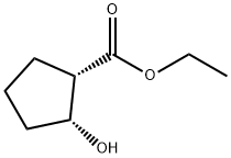 Cyclopentanecarboxylic acid, 2-hydroxy-, ethyl ester, (1S,2R)-