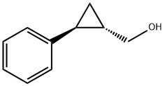 Cyclopropanemethanol, 2-phenyl-, (1S,2S)- Structure