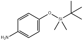 4-((叔丁基二甲基甲硅烷基)氧基)苯胺, 111359-74-1, 结构式