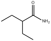 2-乙基丁酰胺, 1114-38-1, 结构式