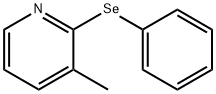 3-methyl-2-pyridyl phenyl selenide Structure