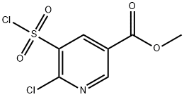 1118787-95-3 methyl 6-chloro-5-(chlorosulfonyl)pyridine-3-carboxylate