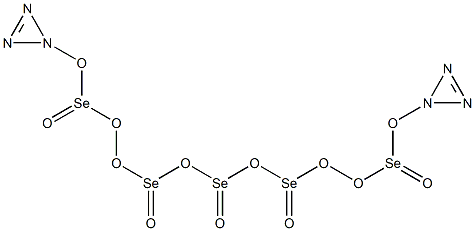 Azoselenious acid,aminoseleninyl ester Structure