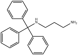 1-TRITYL-1,3-DIAMINOPROPANE 结构式