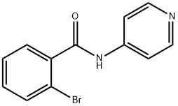 2-bromo-N-pyridin-4-ylbenzamide Structure