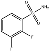 2,3-difluorobenzene-1-sulfonamide 化学構造式