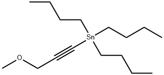 tributyl(3-methoxy-1-propynyl)stannane 结构式