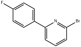 2-Bromo-6-(4-fluorophenyl)pyridine Struktur
