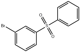1-溴-3-(苯磺酰基)苯 结构式