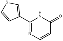 4-Hydroxy-2-(3-thienyl)pyrimidine Structure