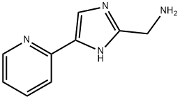 (5-(吡啶-2-基)-1H-咪唑-2-基)甲胺,1156708-95-0,结构式