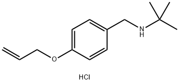 tert-butyl({[4-(prop-2-en-1-yloxy)phenyl]methyl})amine hydrochloride 结构式