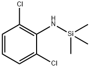 2,6-二氯-N-三甲基硅基胺 结构式