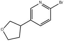 2-Bromo-5-(tetrahydrofuran-3-yl)pyridine|
