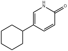 2-Hydroxy-5-(cyclohexyl)pyridine 结构式