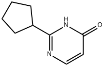 2-环戊基嘧啶-4-醇, 1159816-74-6, 结构式