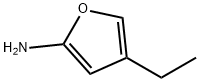 2-Amino-4-ethylfuran Struktur