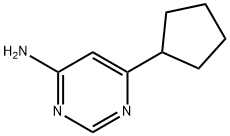 4-Amino-6-(cyclopentyl)pyrimidine|