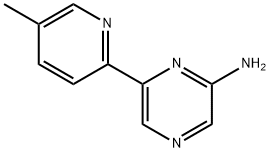 2-Amino-6-(5-methyl-2-pyridyl)pyrazine|