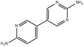 2-Amino-5-(2-amino-5-pyrimidyl)pyridine Struktur