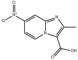 2-methyl-7-nitroimidazo[1,2-a]pyridine-3-carboxylic acid Structure