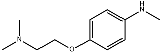 4-[2-(dimethylamino)ethoxy]-N-methylaniline Struktur