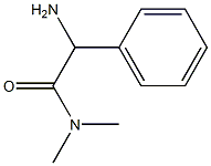 2-amino-N,N-dimethyl-2-phenylacetamide Structure