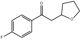 1-(4-氟苯基)-2-(噁戊环-2-基)乙烷-1-酮,1166996-25-3,结构式