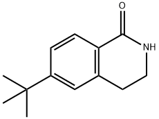 6-(叔丁基)-3,4-二氢异喹啉-1(2H)- 酮, 1178884-68-8, 结构式